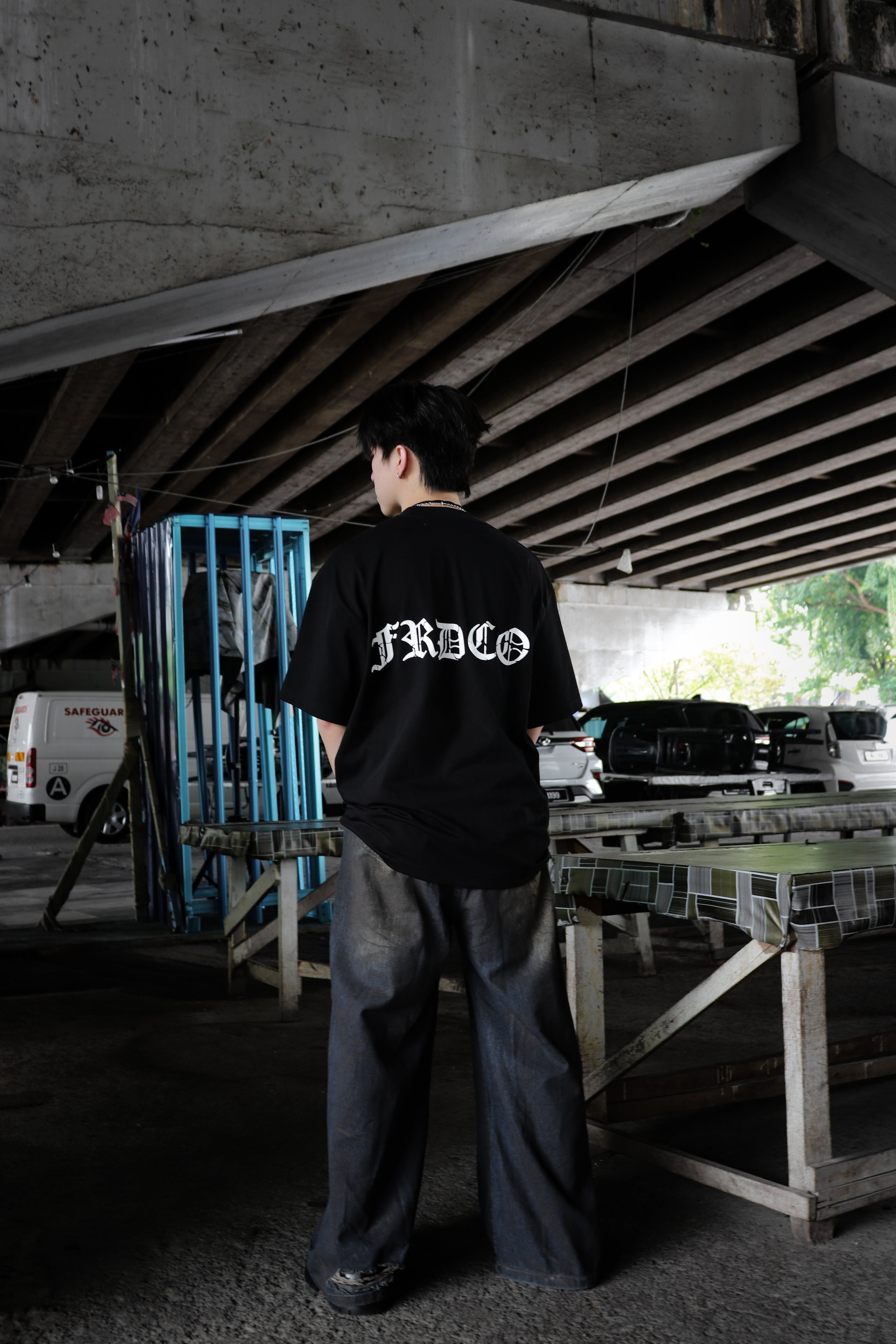 God No Tears Tee Black