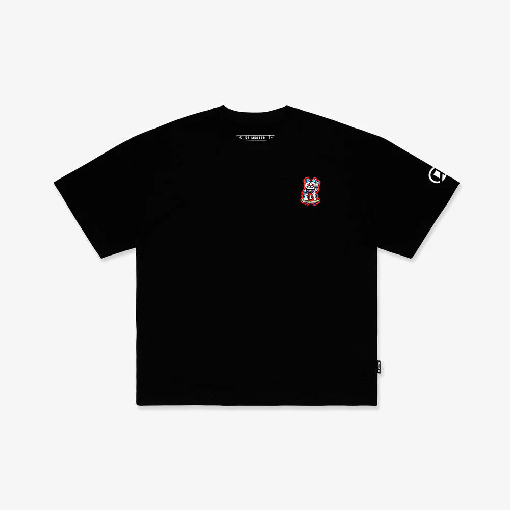 Mini Neko Tee Black