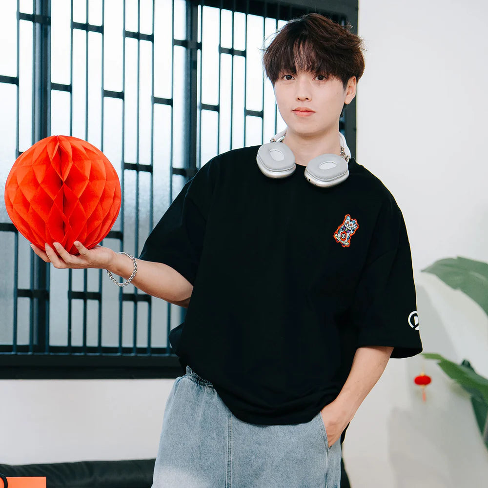 Mini Neko Tee Black