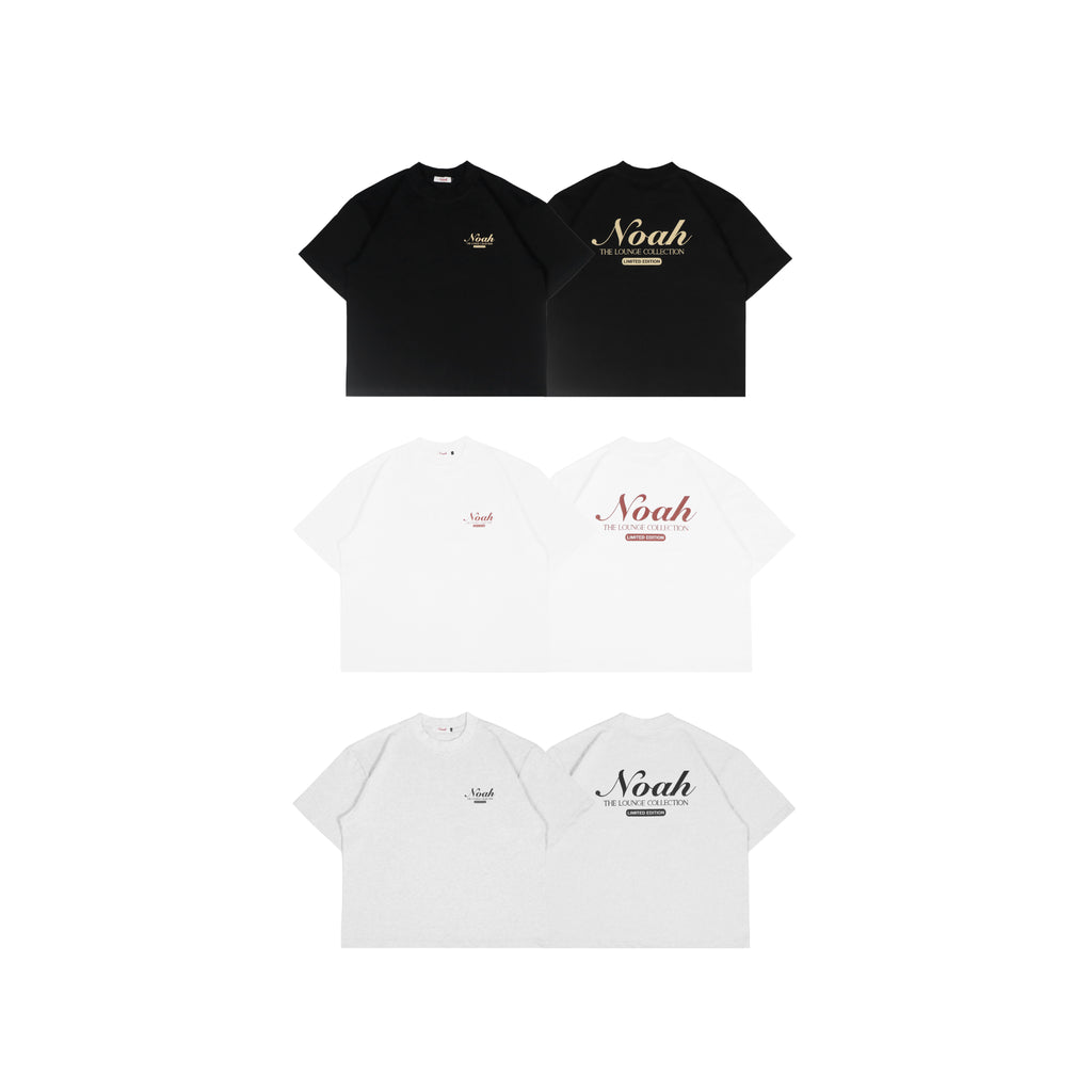 Lounge Tee (Black/Oat/White)