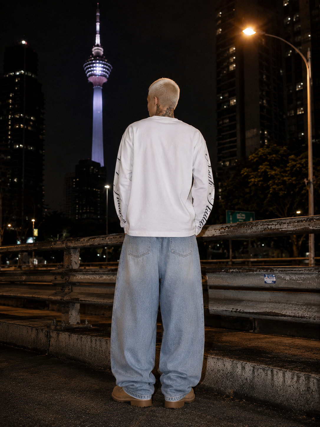 KL Signage Long Sleeve (Black/White)