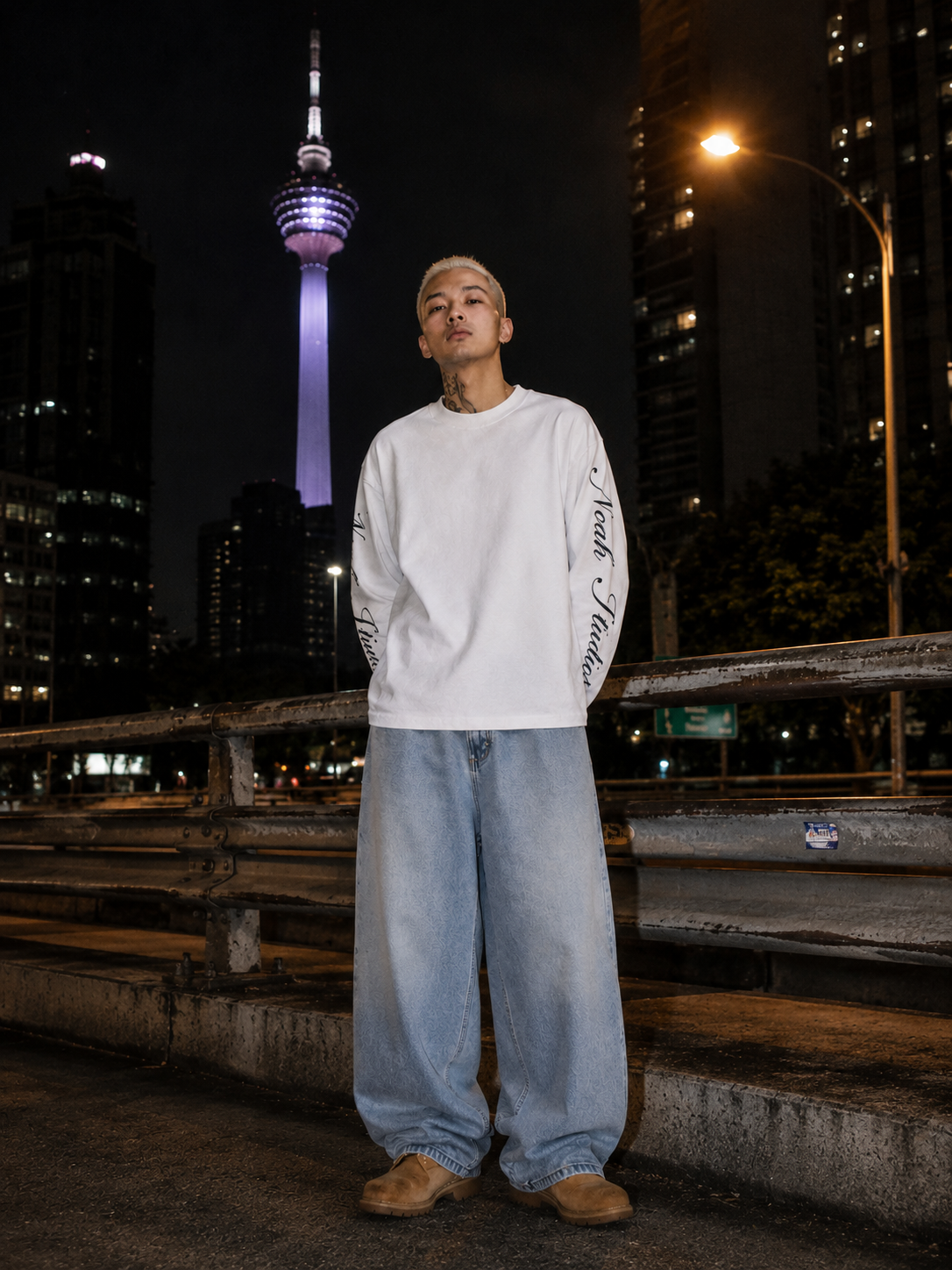 KL Signage Long Sleeve (Black/White)