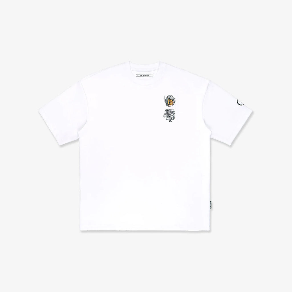 Nothing Matters Heavy Tee White