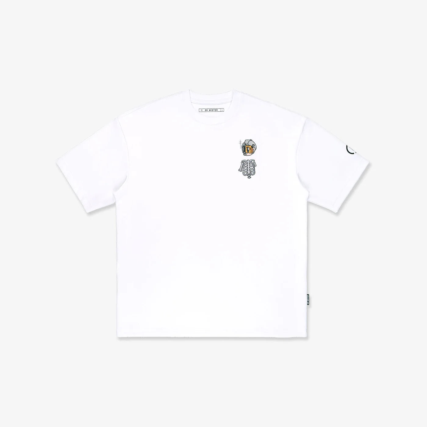 Nothing Matters Heavy Tee White
