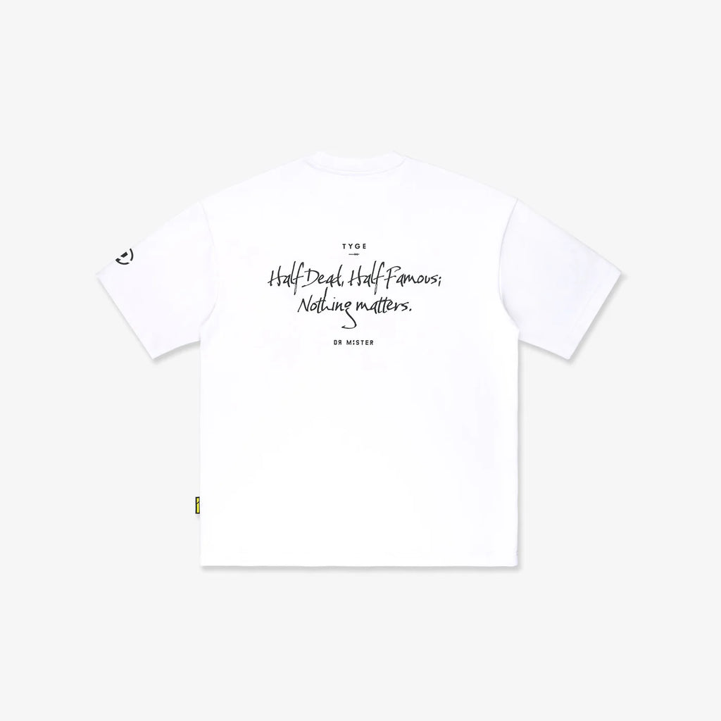Nothing Matters Heavy Tee White