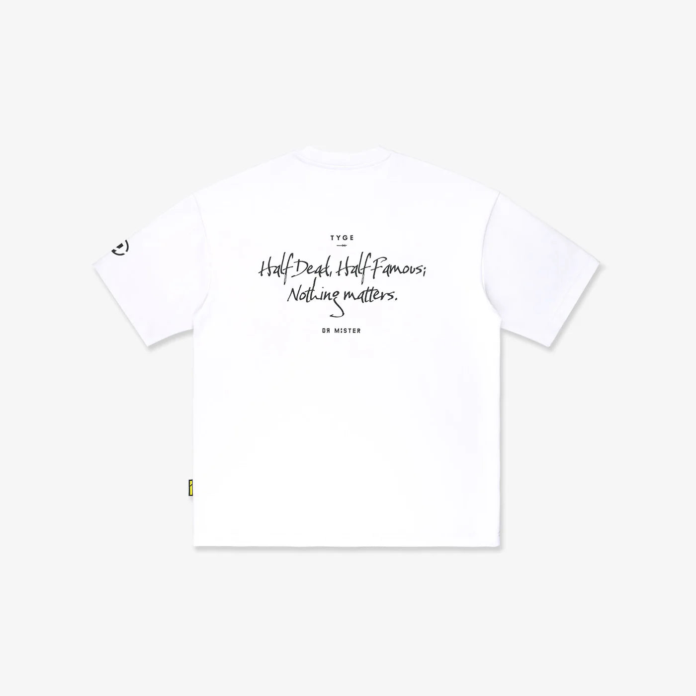 Nothing Matters Heavy Tee White