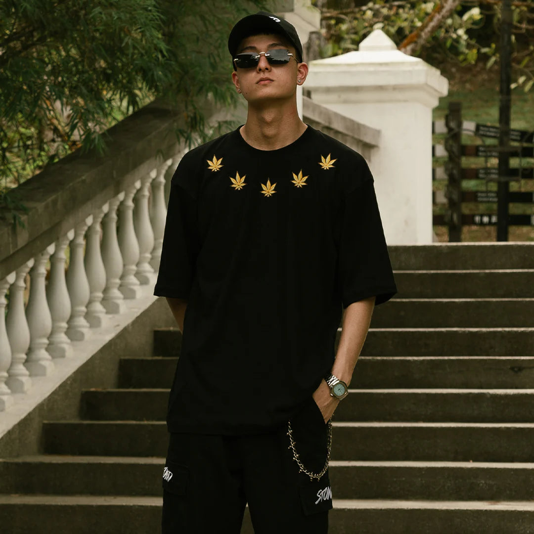 Golden Jade : NSA Tee Black