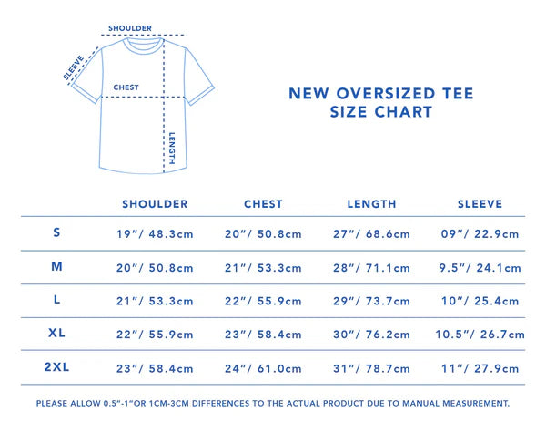 Twotone Dino Oversized Tee