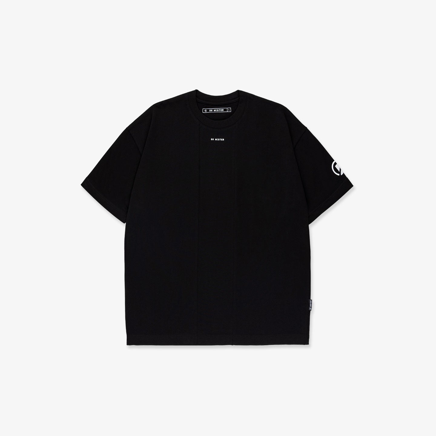 Panelled Drop Shoulder Oversized Tee