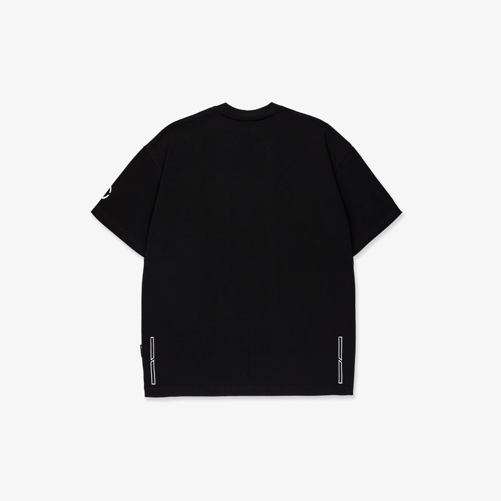Panelled Drop Shoulder Oversized Tee