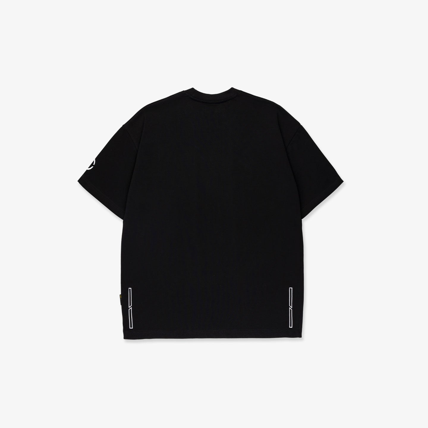 Panelled Drop Shoulder Oversized Tee