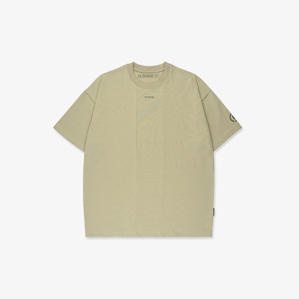 Panelled Drop Shoulder Oversized Tee