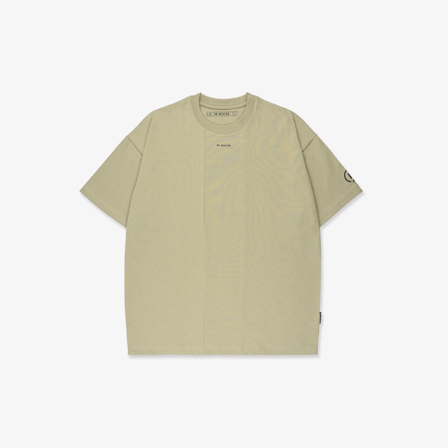 Panelled Drop Shoulder Oversized Tee