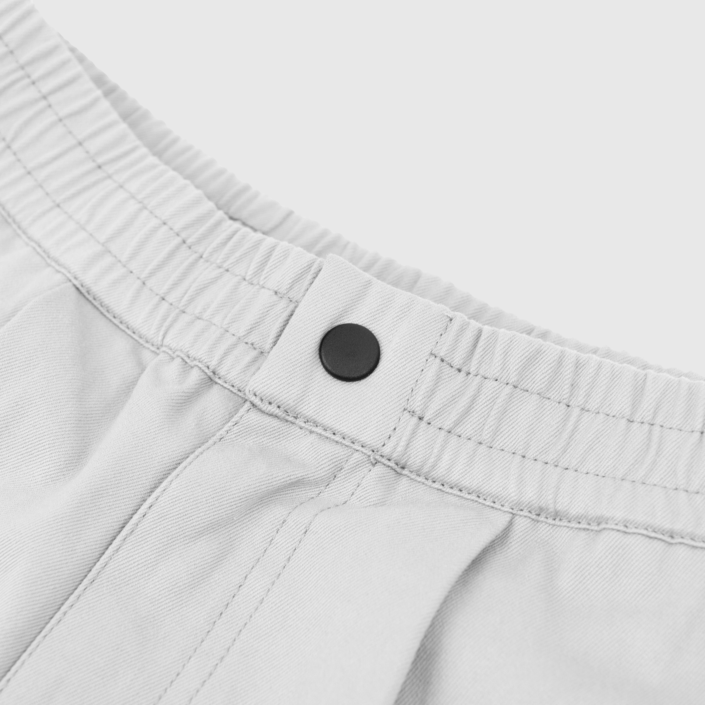 Double Pleats Shorts Grey