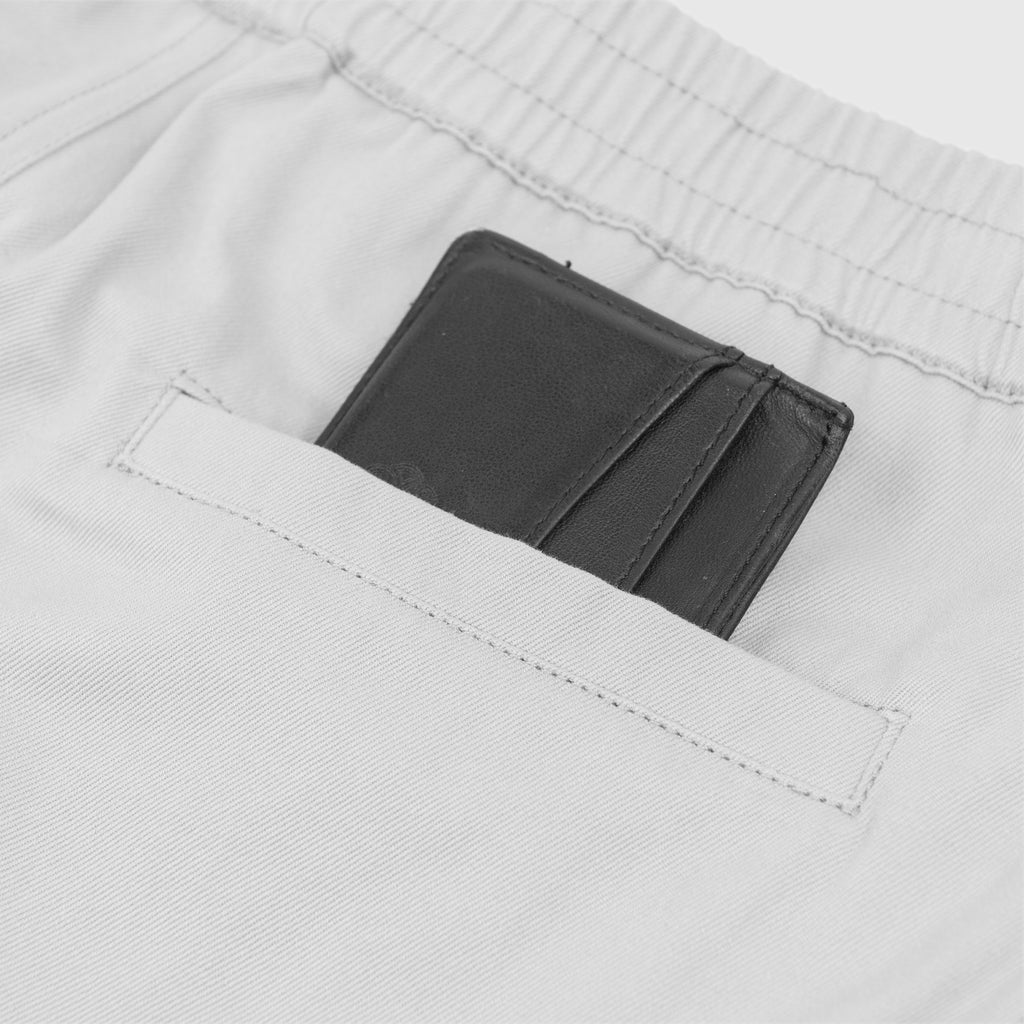 Double Pleats Shorts Grey
