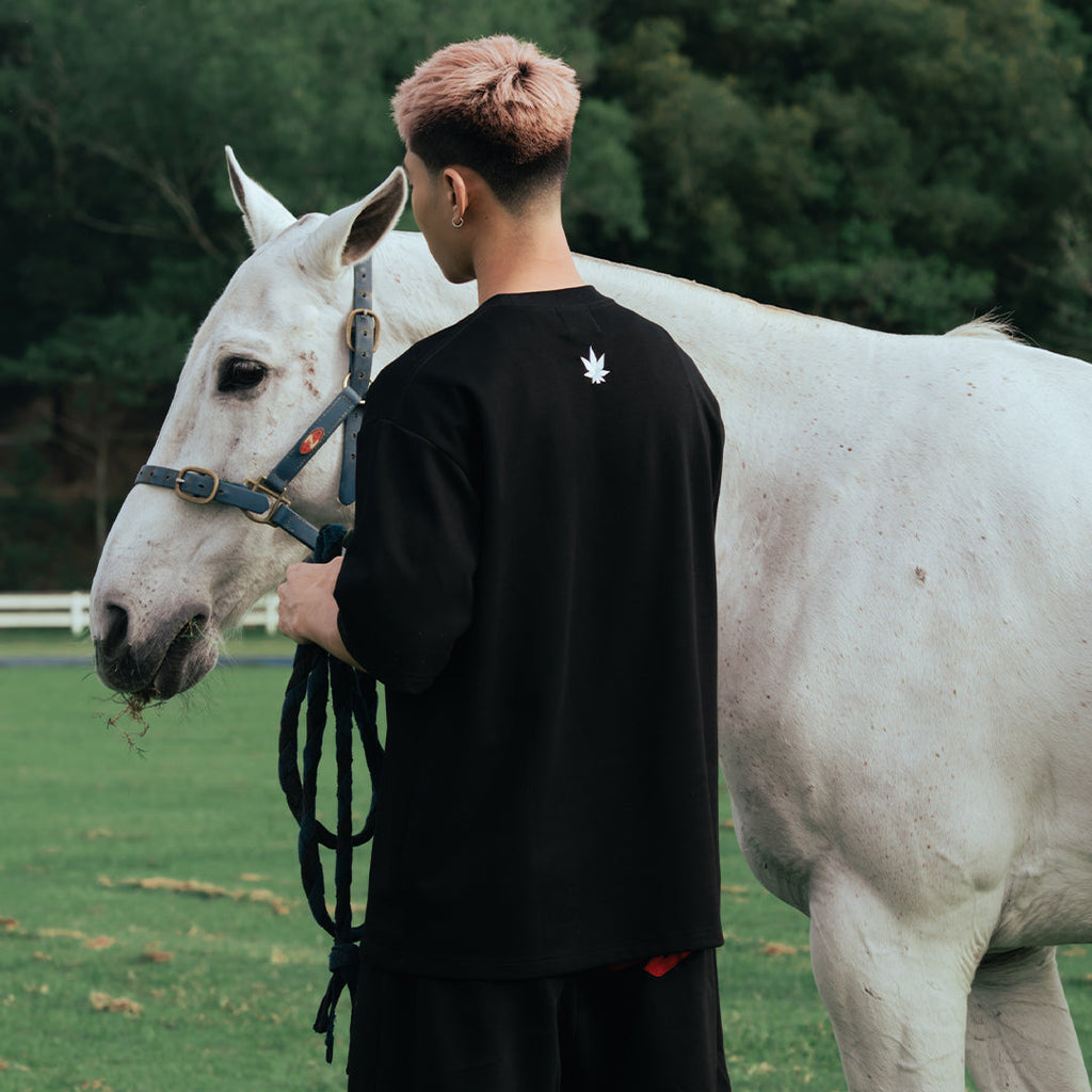 Dark Horse : Polo Tshirt Black