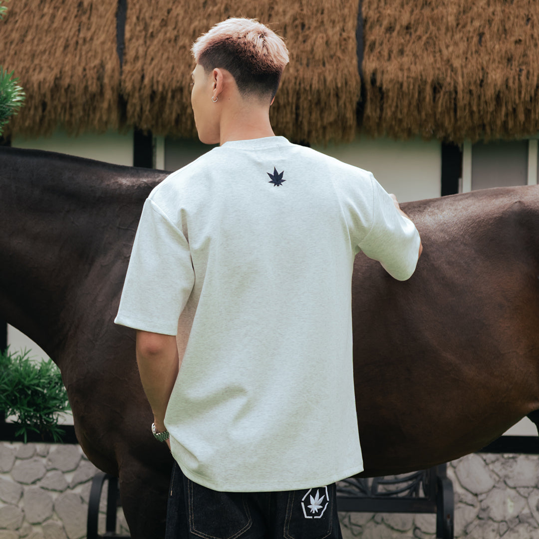 Dark Horse : Polo Tshirt Grey