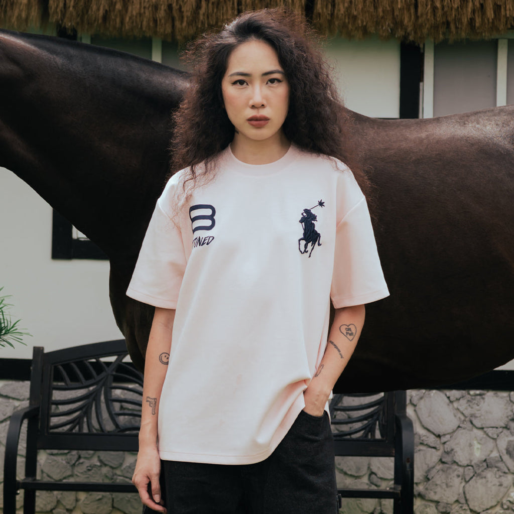 Dark Horse : Polo Tshirt Pink