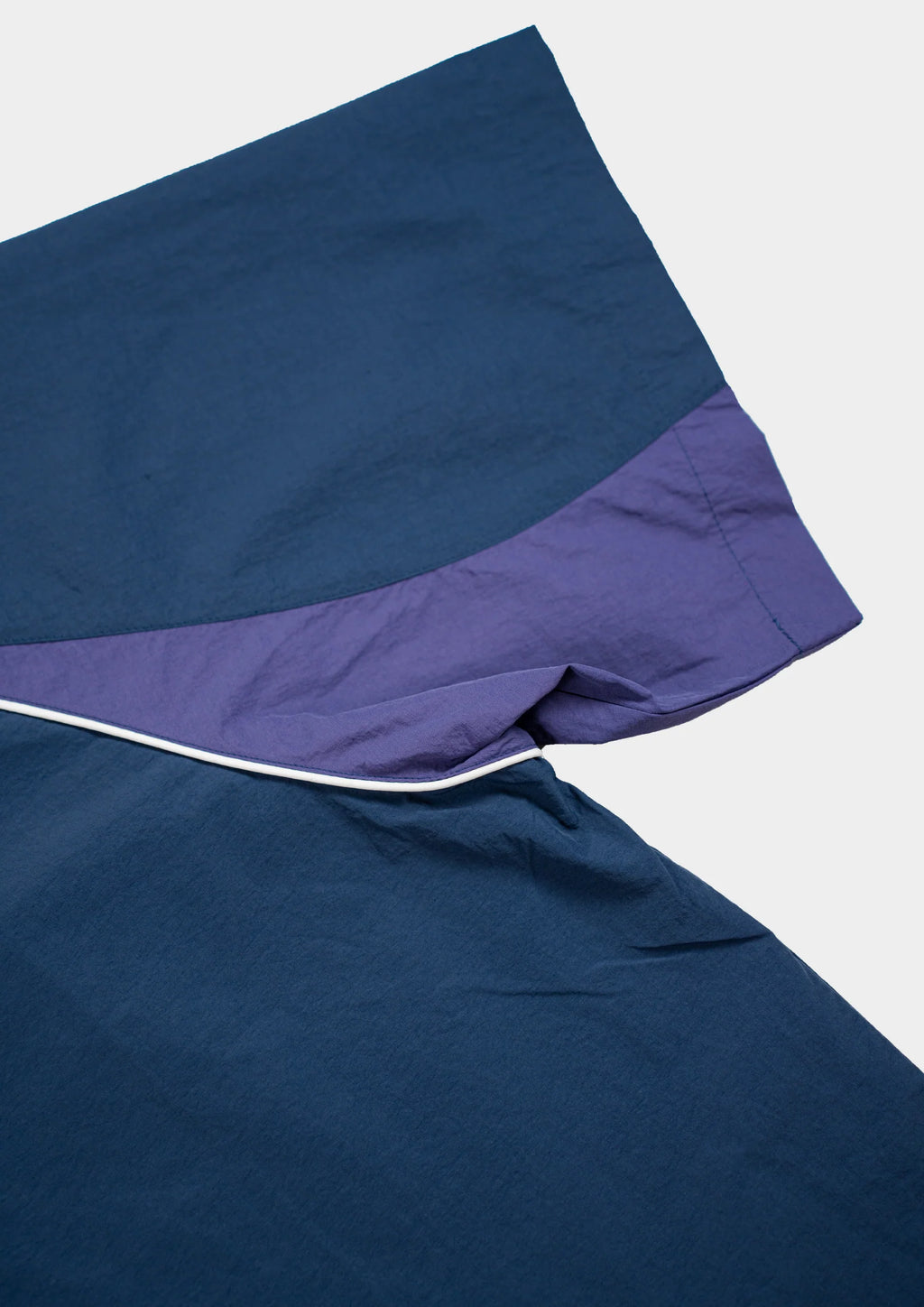 Papa Contrast Boxy Shirt Navy