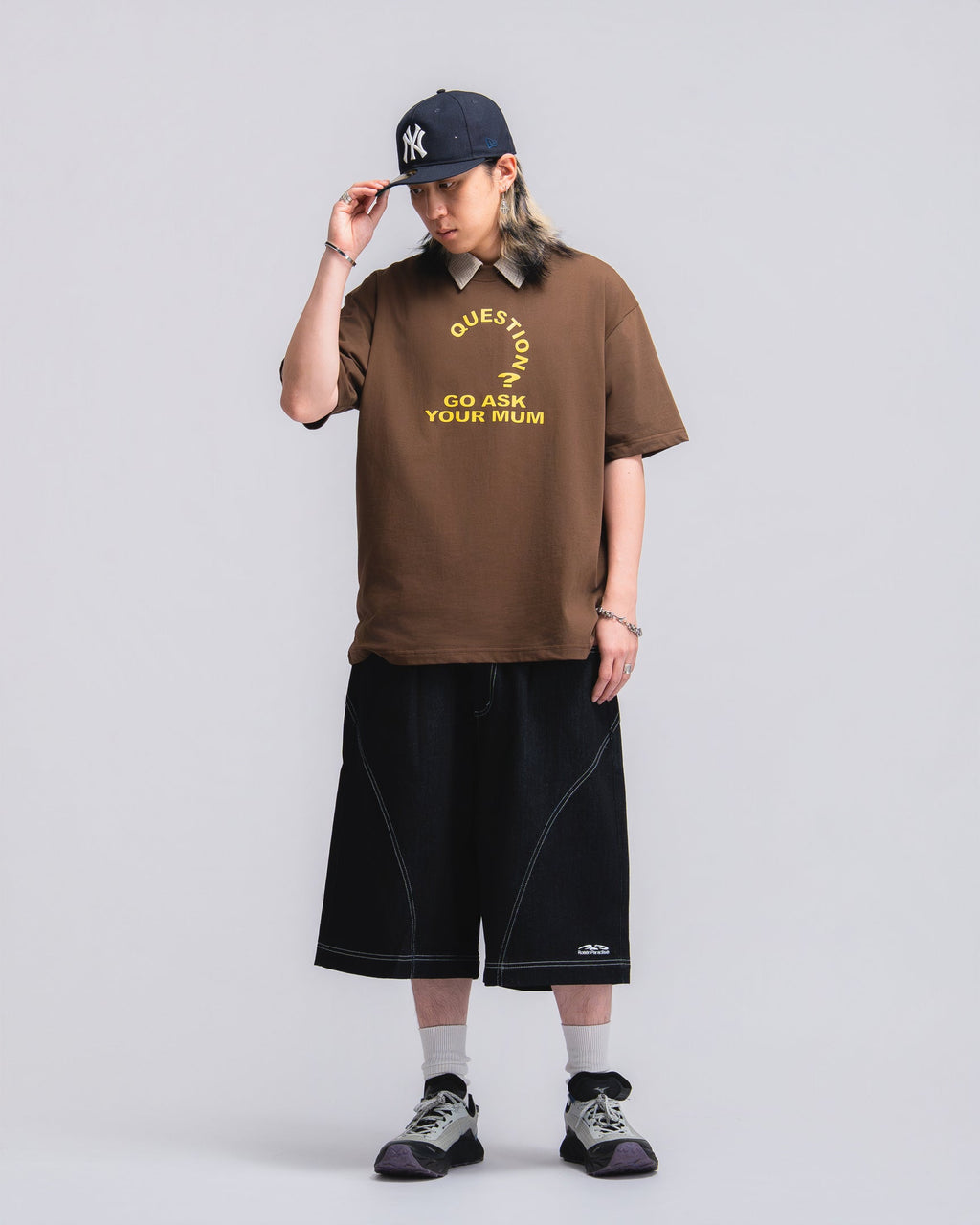 Question Mum Tee Brown