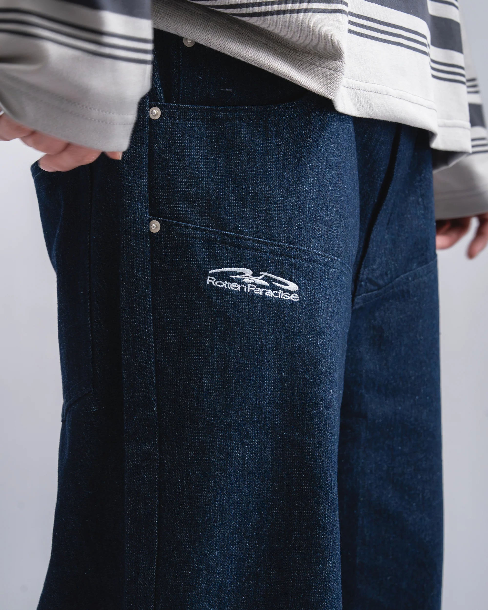 After Hours Flared Jeans Raw Denim