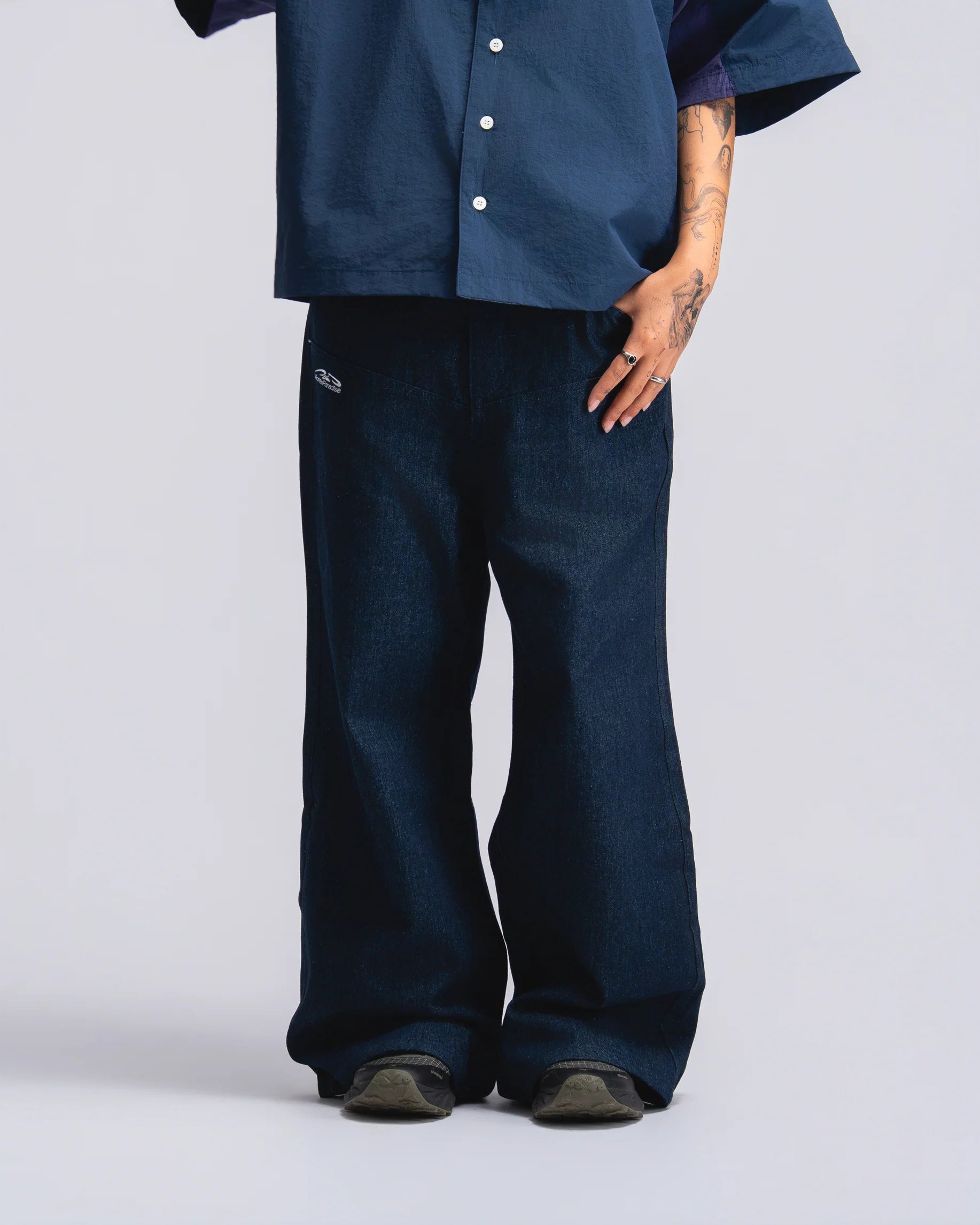 After Hours Flared Jeans Raw Denim