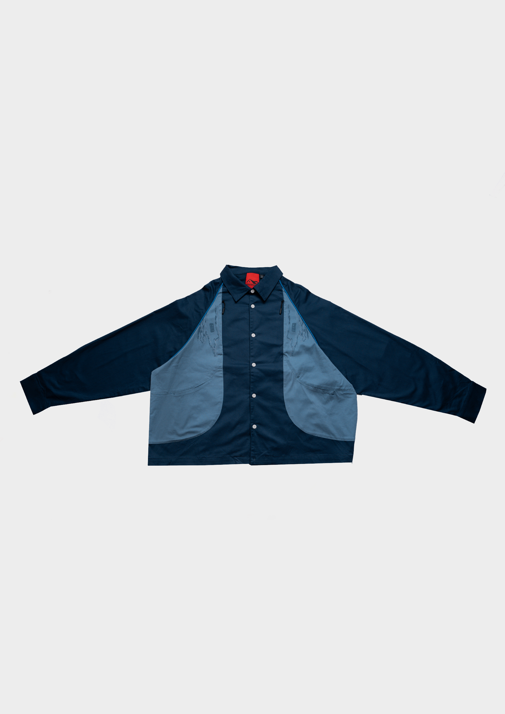 Speaker L/S Shirt Blue