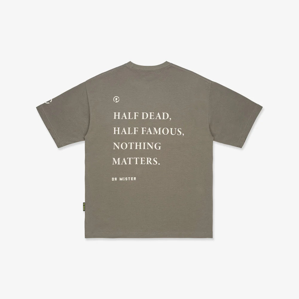 HDHF Skullmark Broad Tee - Pale Brown