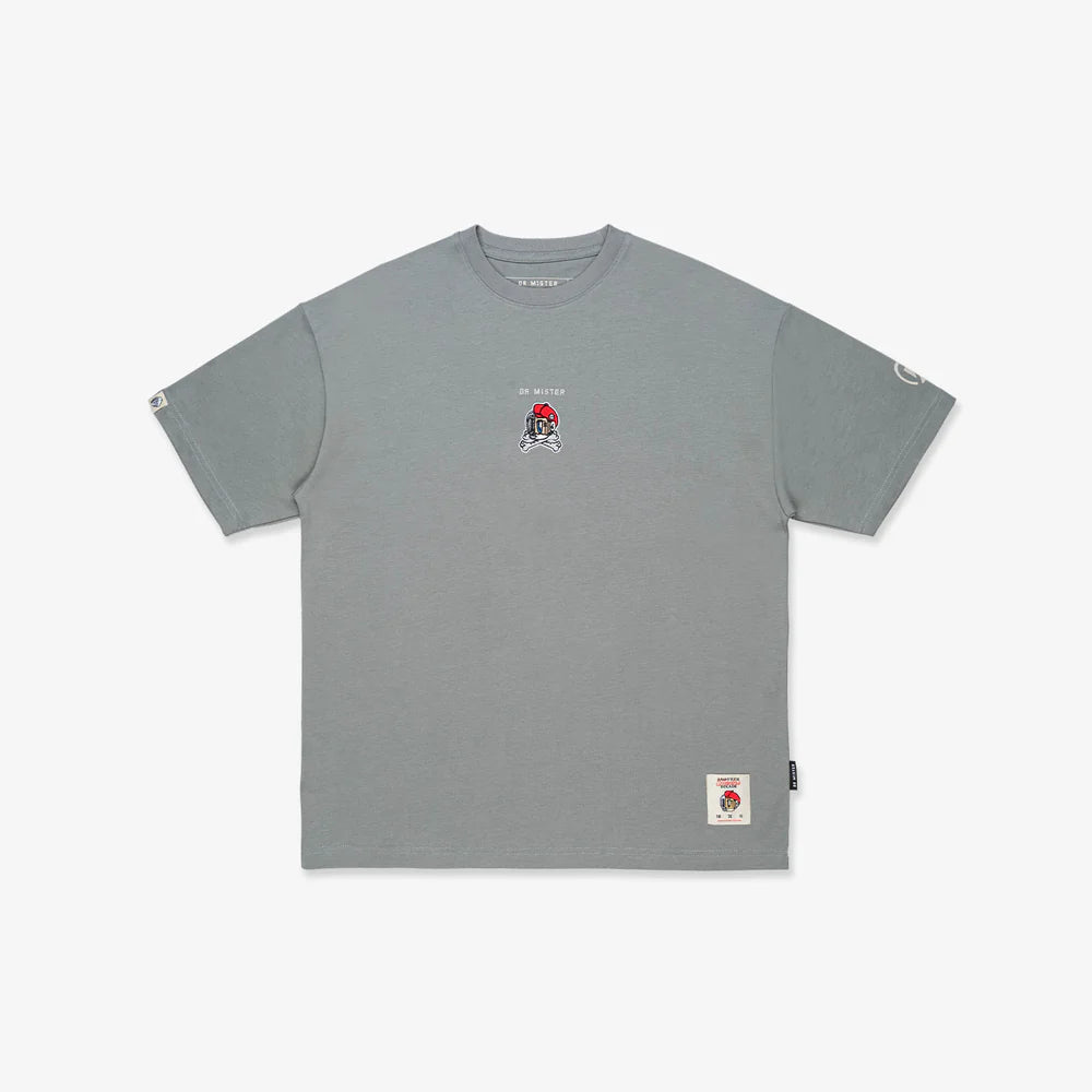HDHF Skullmark Broad Tee - Cool Grey