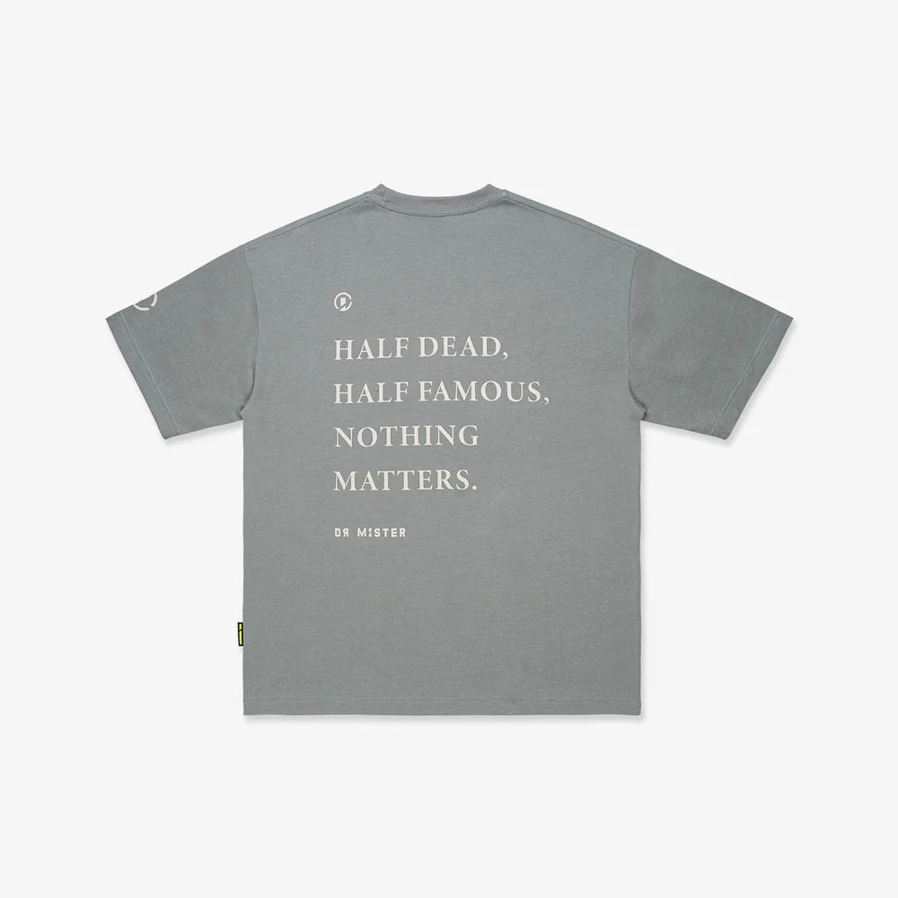 HDHF Skullmark Broad Tee - Cool Grey