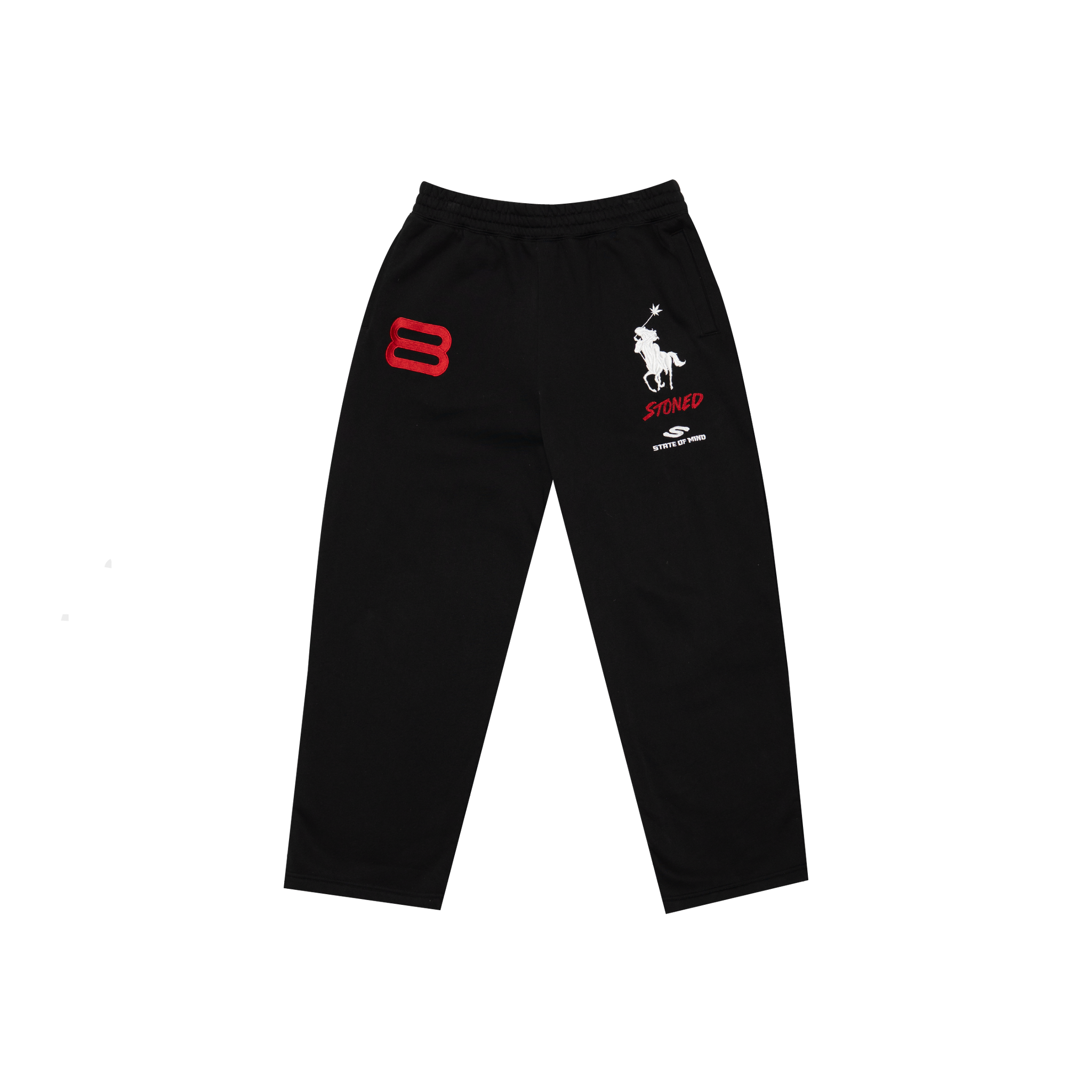 Dark Horse : Polo Sweatpants Black