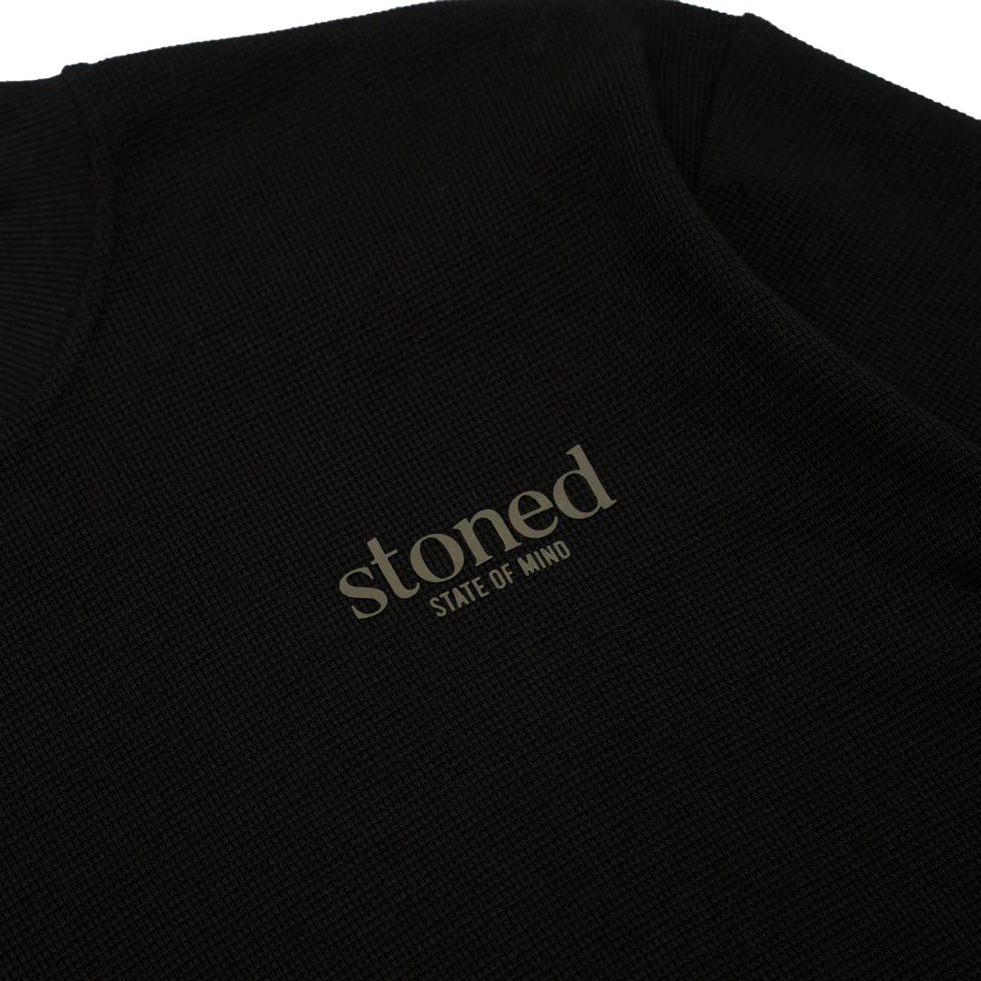 Originals V2 : Waffle L/S Tee Black