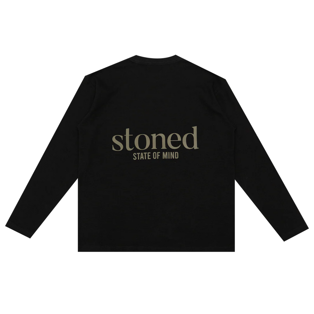 Originals V2 : Waffle L/S Tee Black