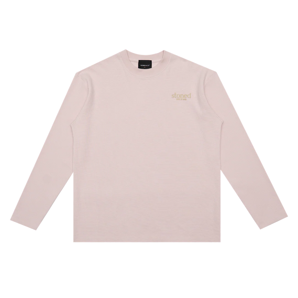 Originals V2 : Waffle L/S Tee Pink