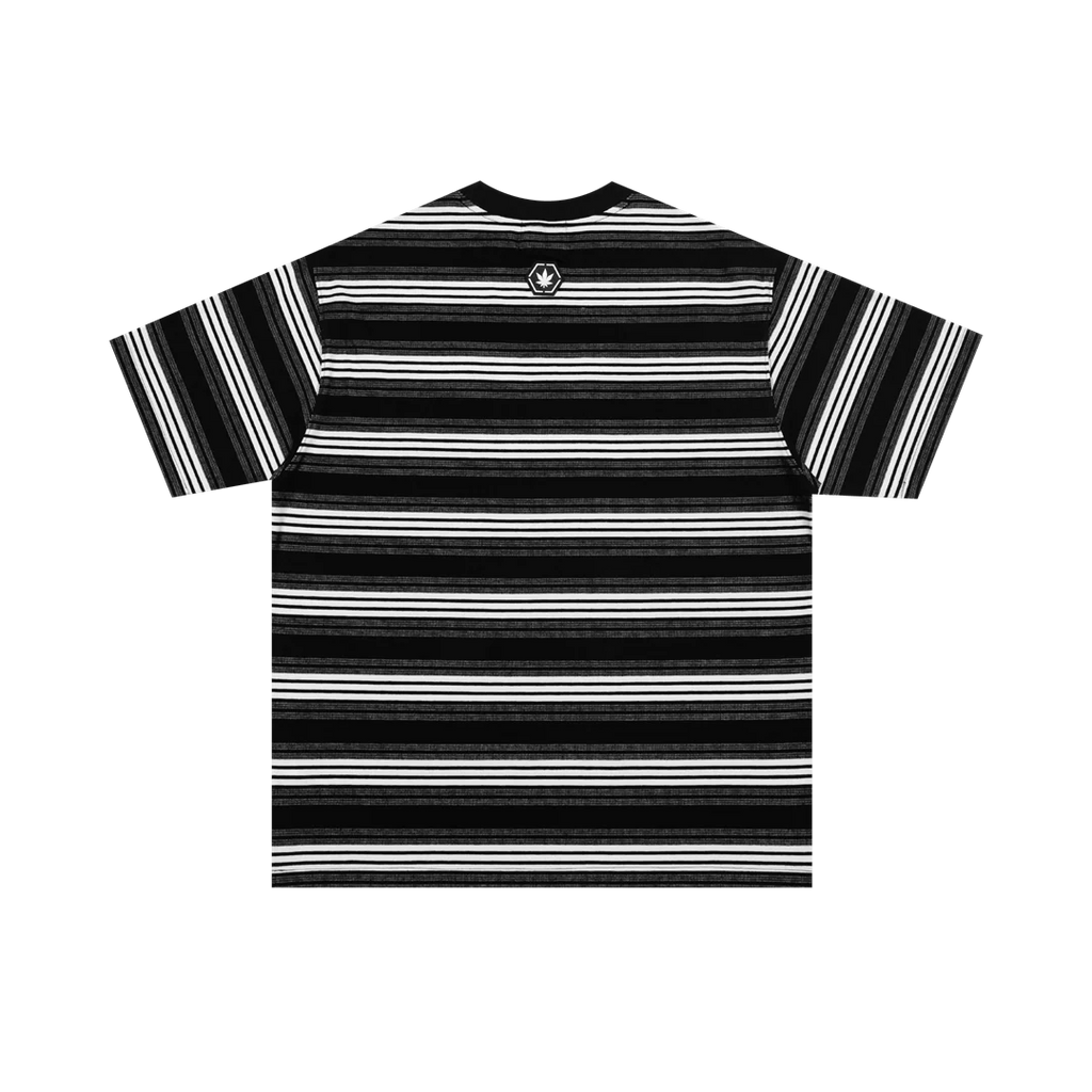Originals V2 : Black Grey Stripe Tee