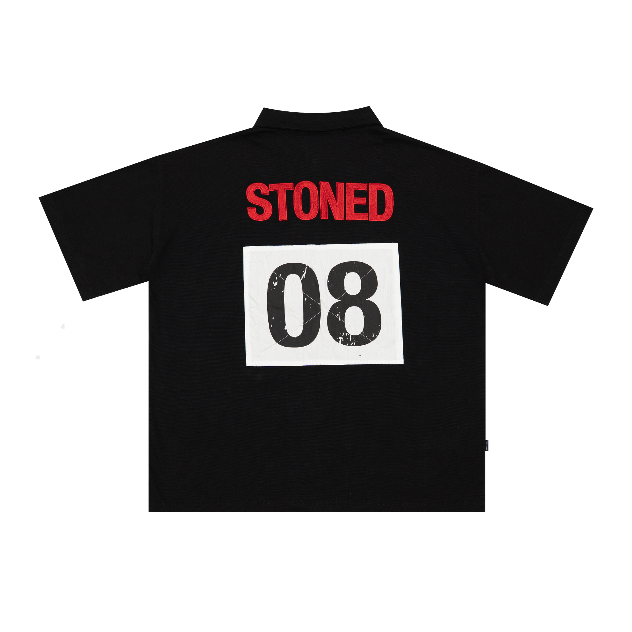 Dark Horse : Eight Men Polo Shirt Black