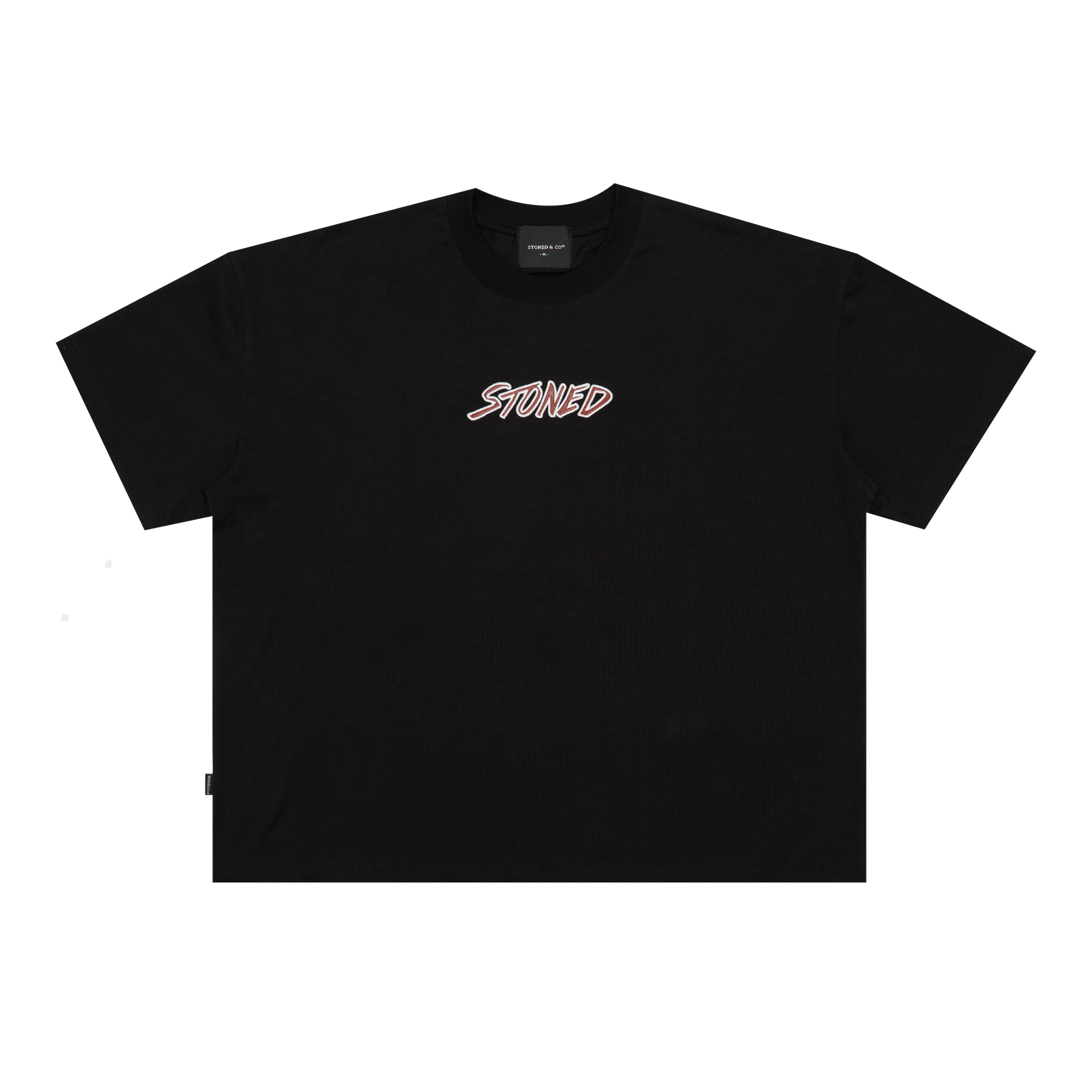 Dark Horse : Leather Maple Tee Black