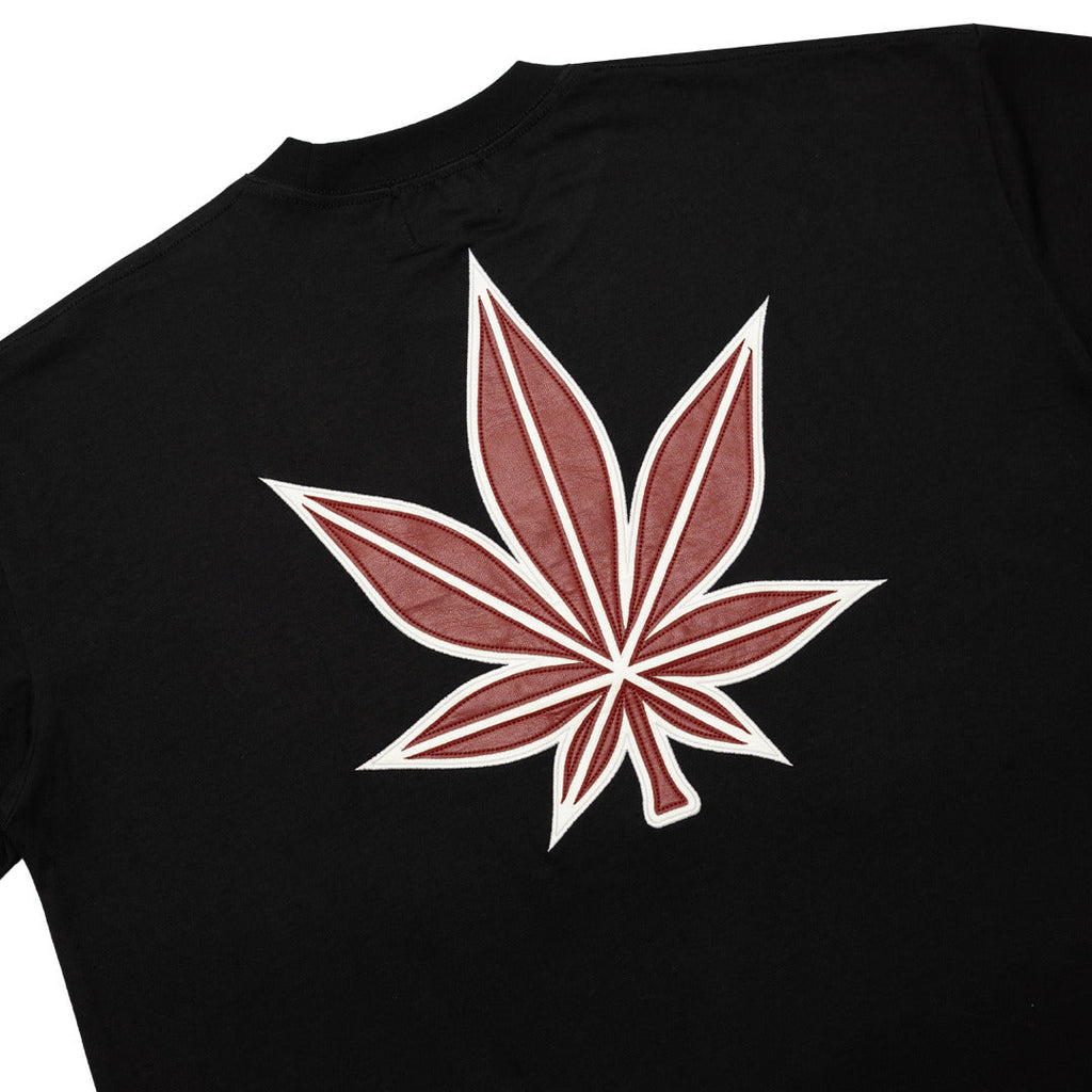 Dark Horse : Leather Maple Tee Black