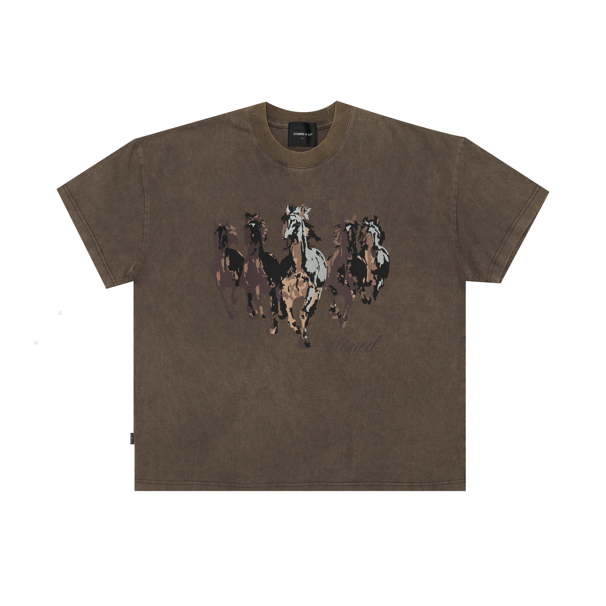 Dark Horse : Gallop Tee Brown