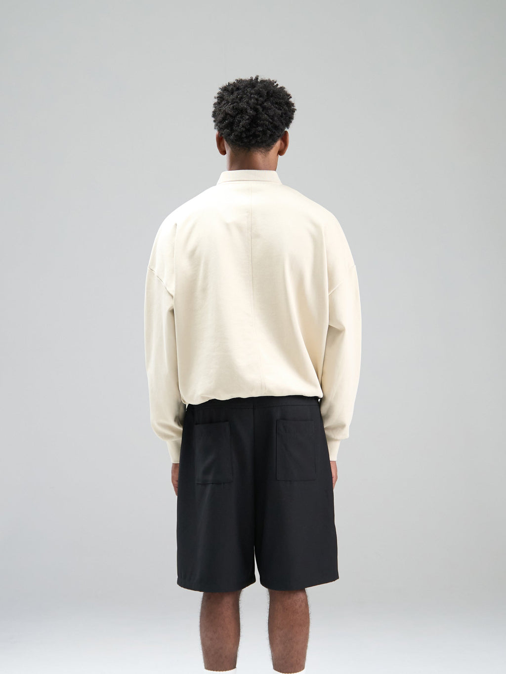 Structural Quarter Zip Long Sleeve - Khaki