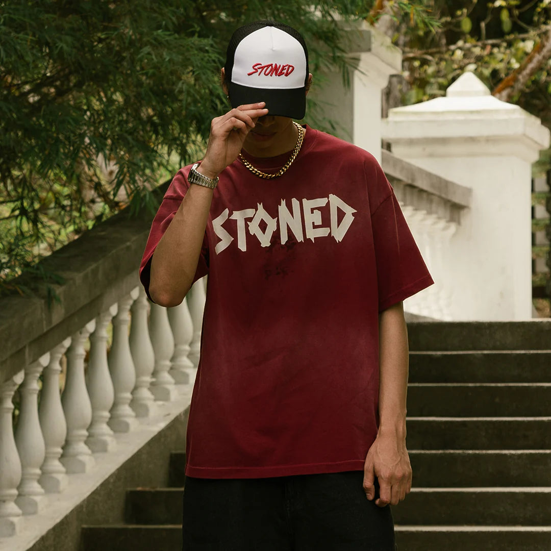 Golden Jade : Stoned Tape Wash Tee