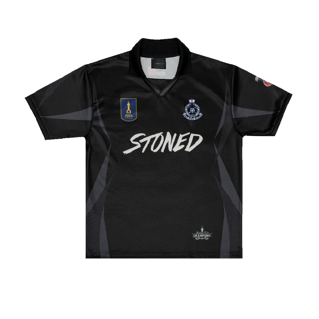 Stoned&Co X Rugby PDRM : Championship Jersey Black
