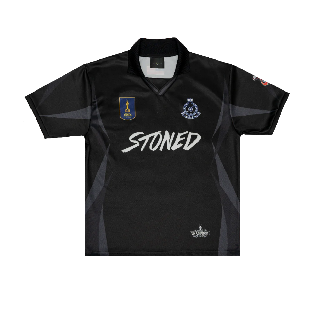 Stoned&Co X Rugby PDRM : Championship Jersey Black