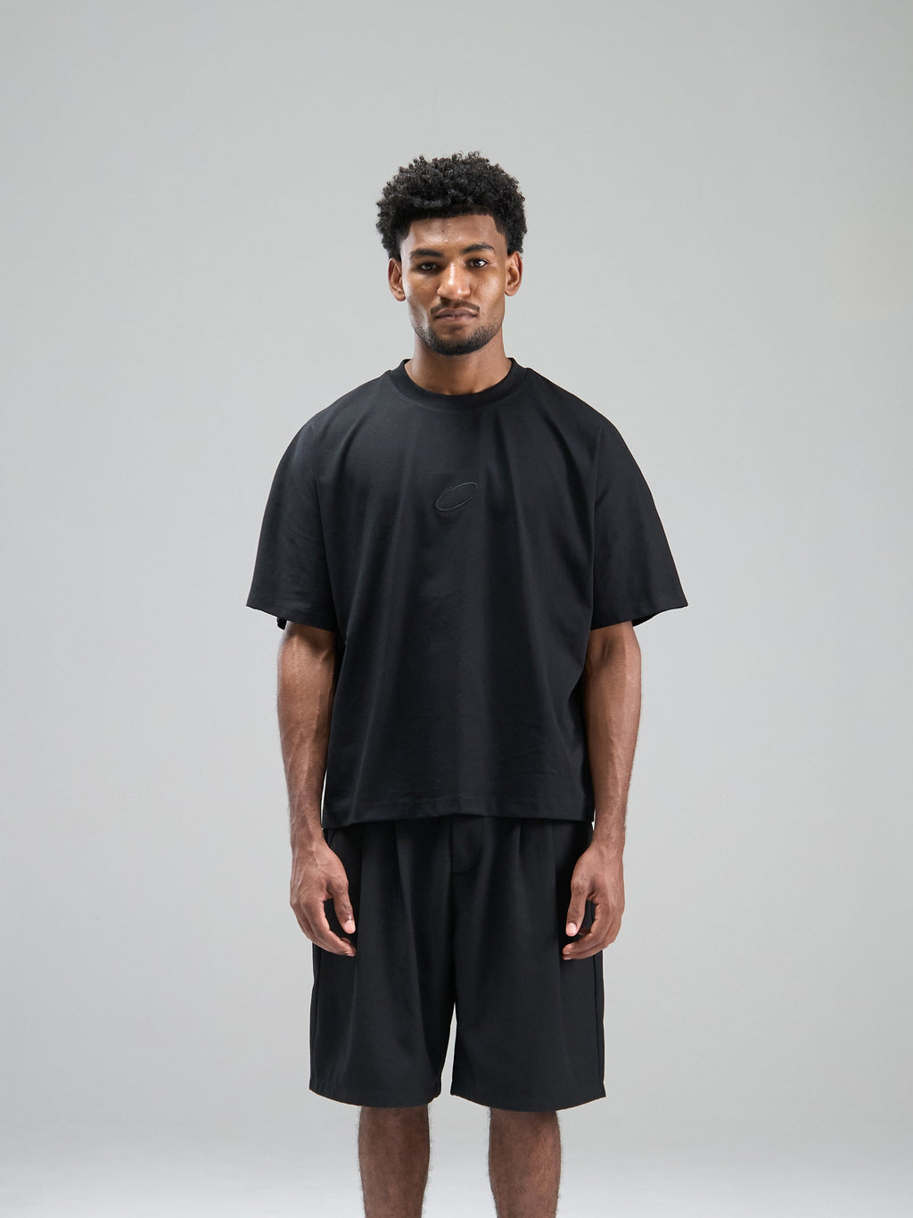 Structural Seam Tee - Black