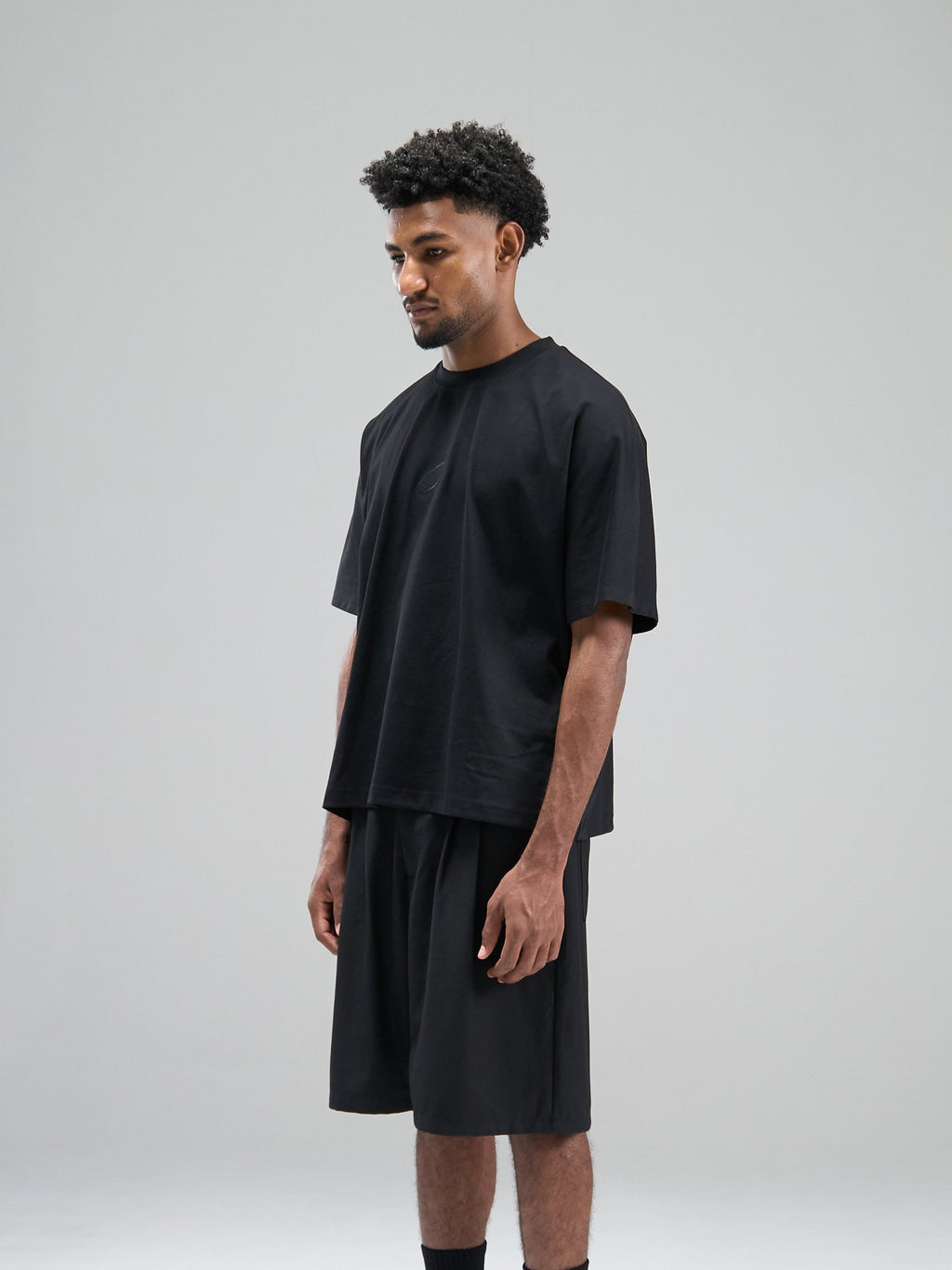 Structural Seam Tee - Black