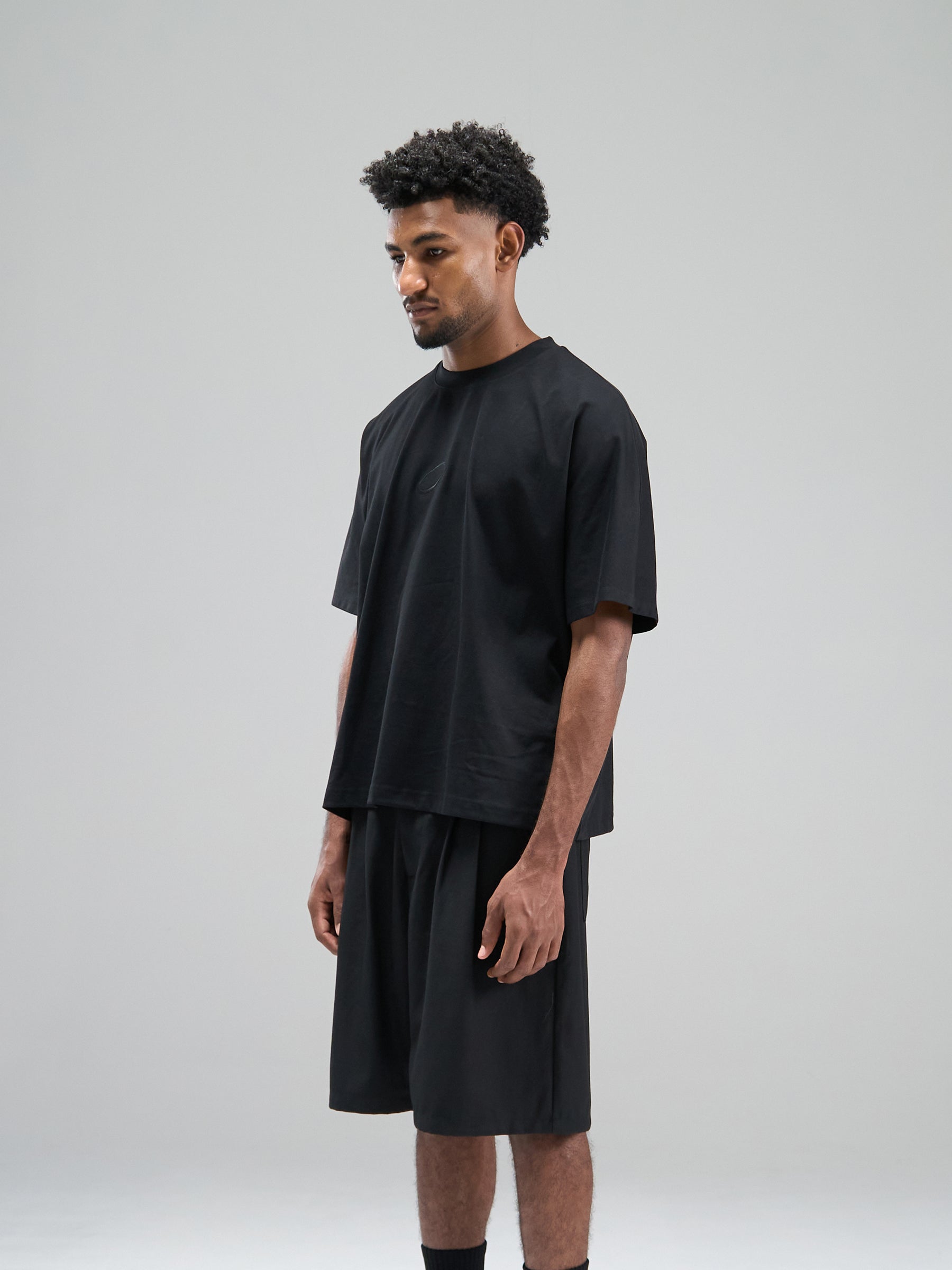 Structural Seam Tee - Black