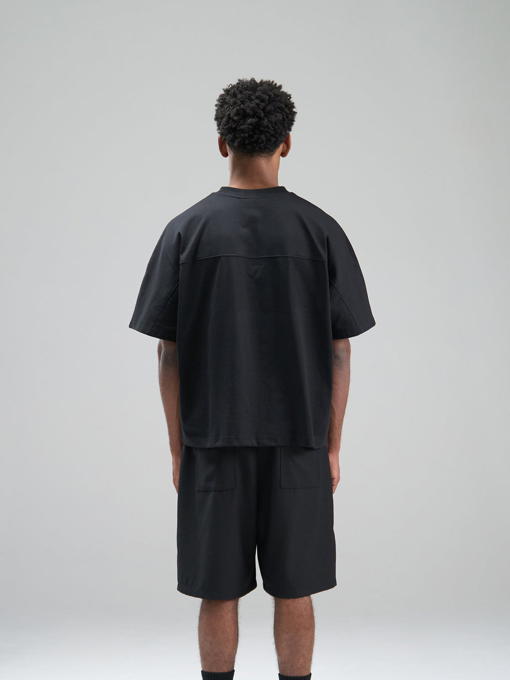 Structural Seam Tee - Black
