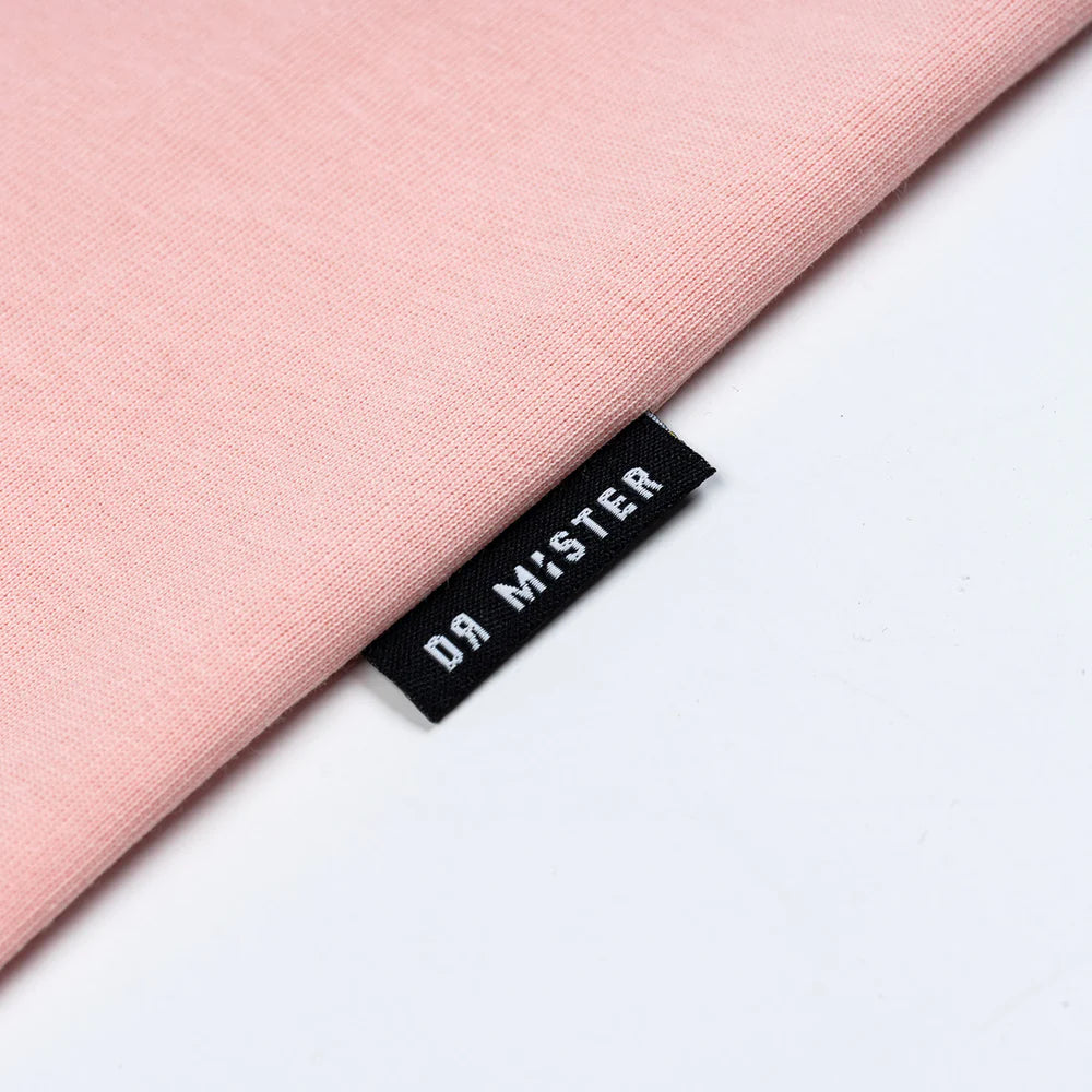 Tough Life Tee Beige Pink