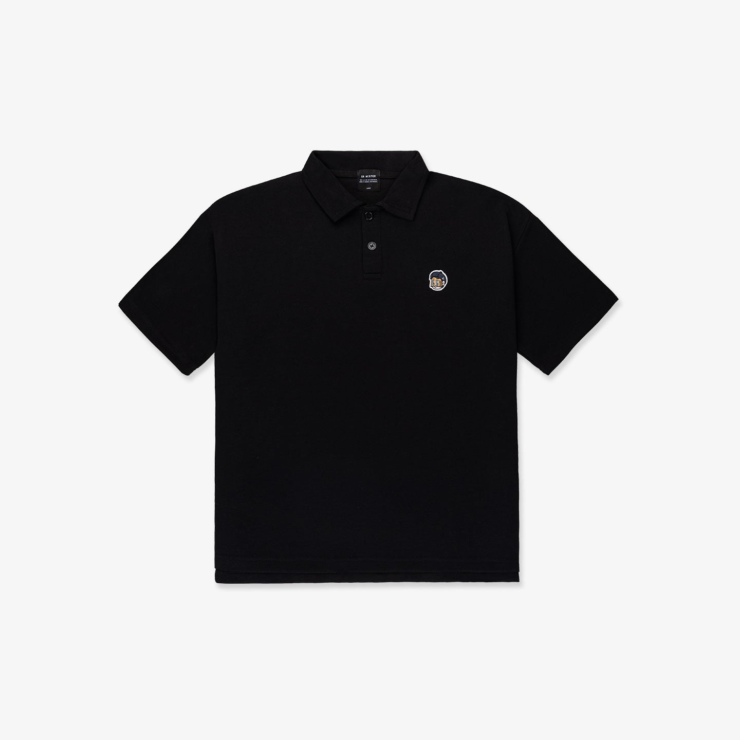 Patched Polo Tee