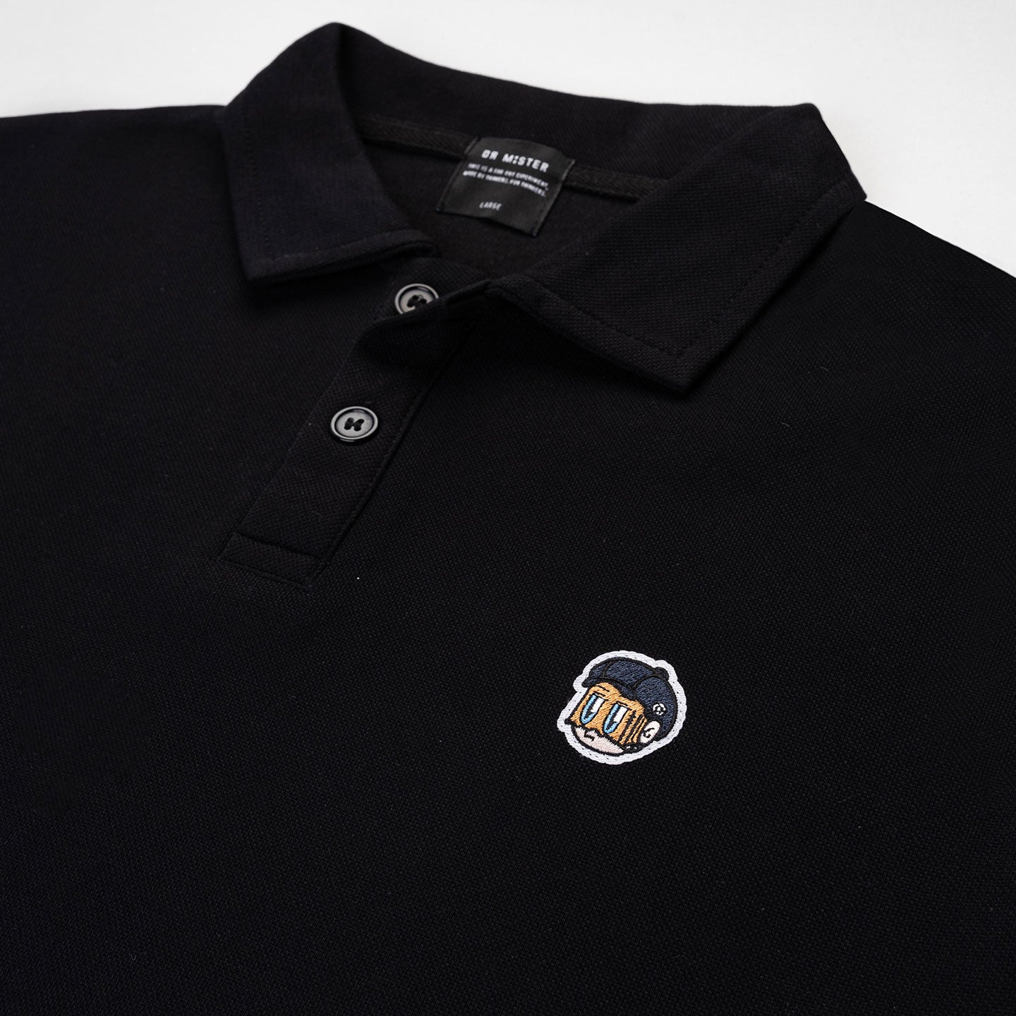 Patched Polo Tee
